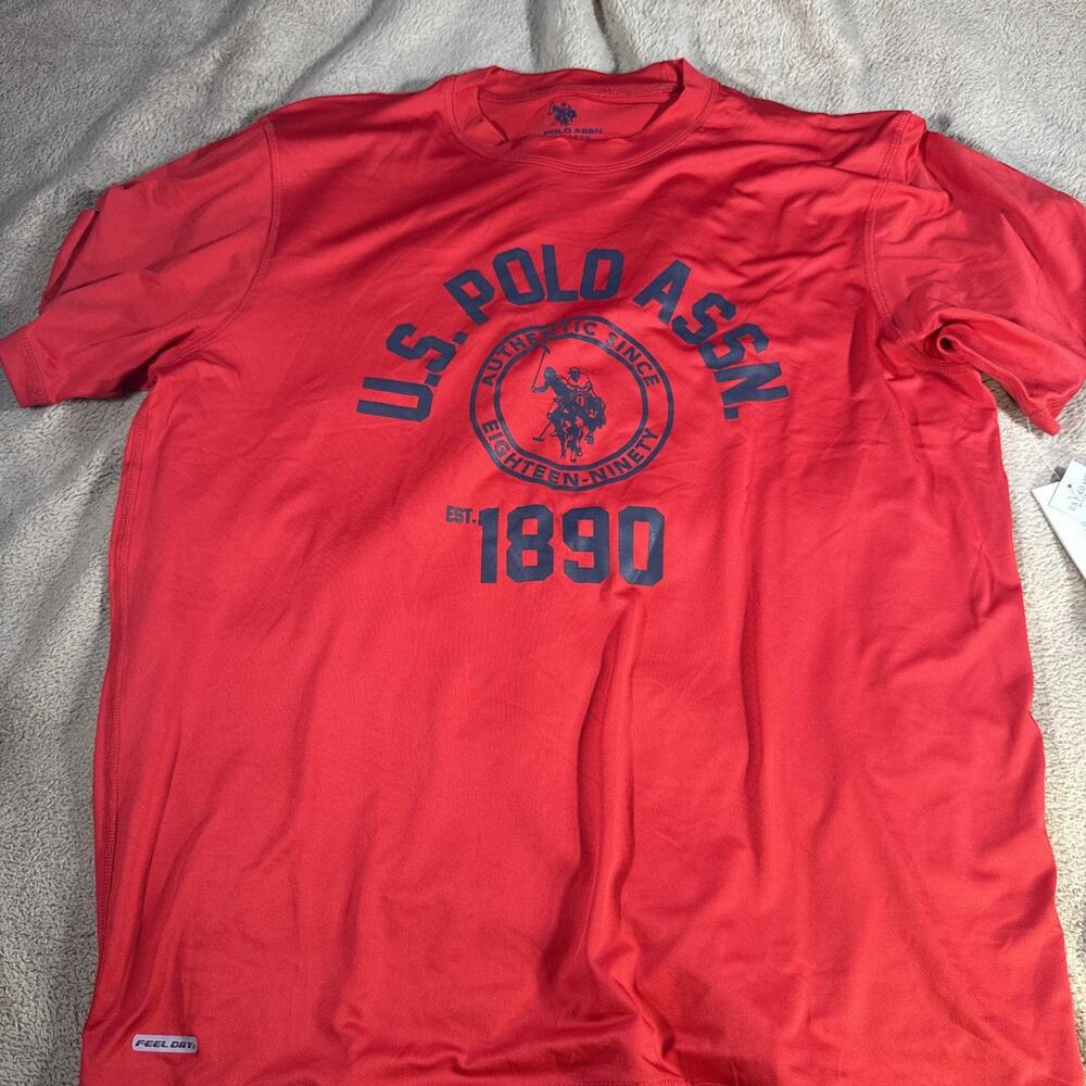 us polo assn shirt Feel Dry Mens XL NWT